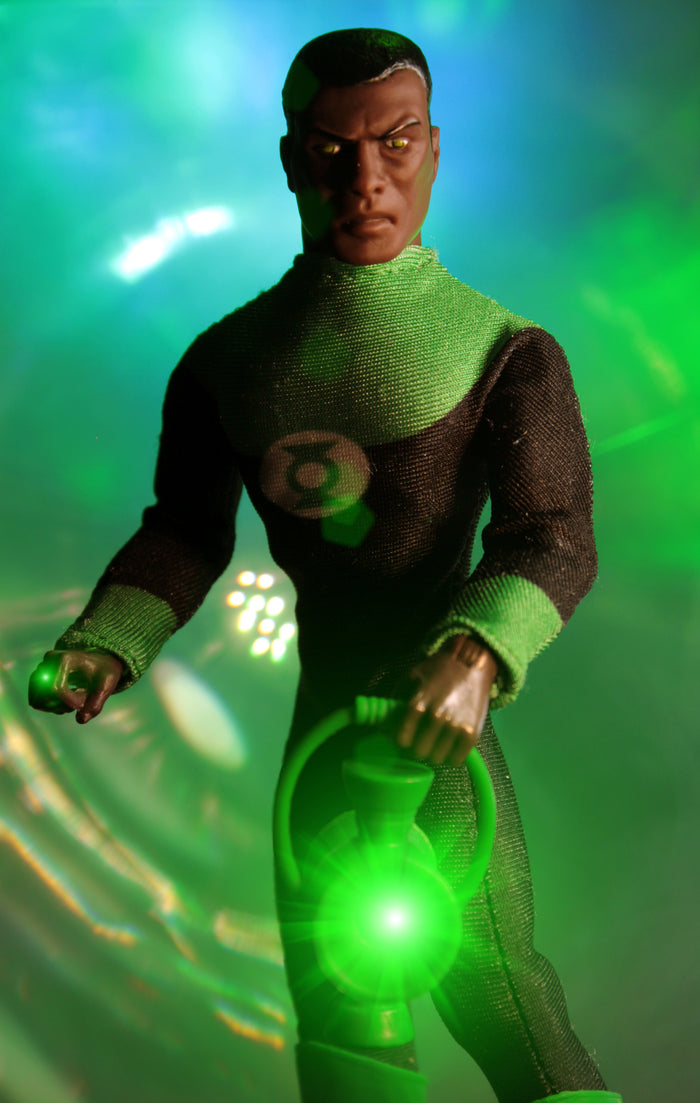 Mego Heroes - DC Comics - Justice League - Green Lantern (John Stewart) Action Figure (62827) LAST ONE!
