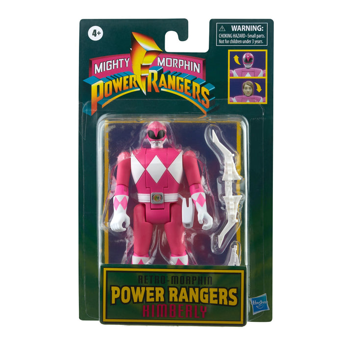 Mighty Morphin Power Rangers - Retro-Morphin Power Rangers - Kimberly (Pink Ranger) Action Figure (F1234) LAST ONE!
