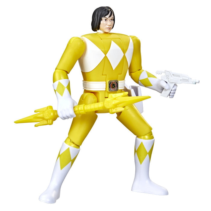Mighty Morphin Power Rangers - Retro-Morphin Power Rangers - Yellow Ranger Trini Action Figure (F2036) LOW STOCK
