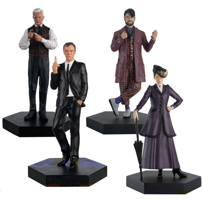 Modern Doctor Who Masters Prof Yana, John Simm, Missy, Sacha Dhawan Figurine Collection Box Set 2 (DWSUK009)