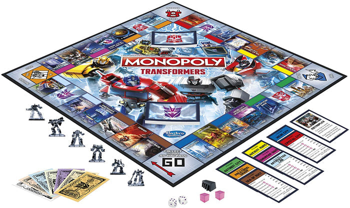 Monopoly: Transformers Collector\'s Edition Board Game (F1660) LOW STOCK
