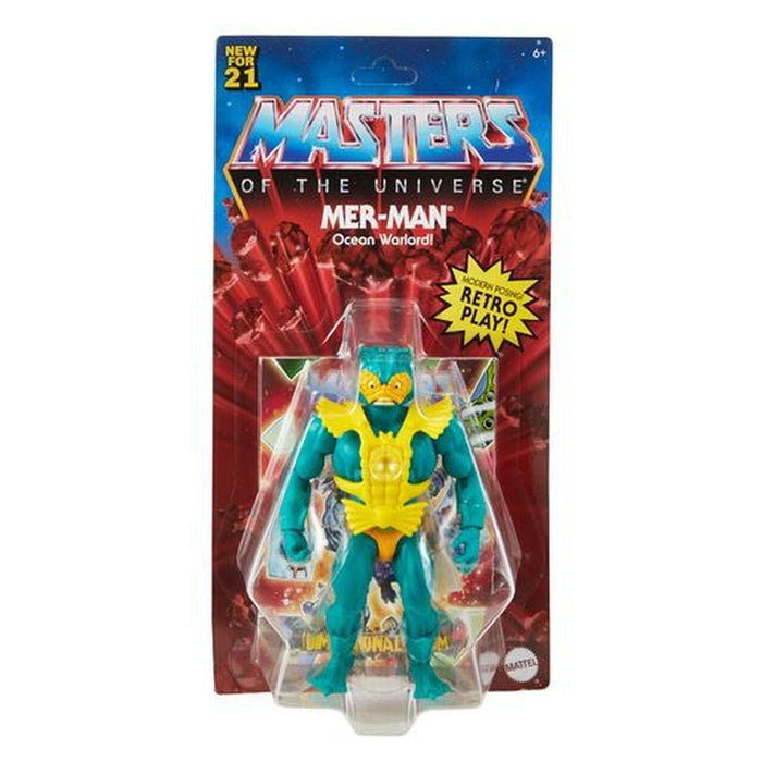 MOTU Masters of the Universe: Origins - Mer-Man - Ocean Warlord! Action Figure (HYD19)