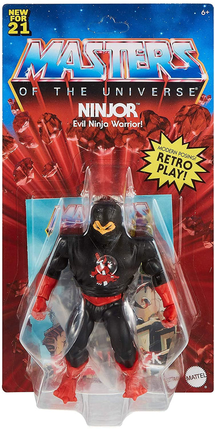 MOTU Masters of the Universe: Origins - Ninjor - Evil Ninja Warrior! Action Figure (HYD21)