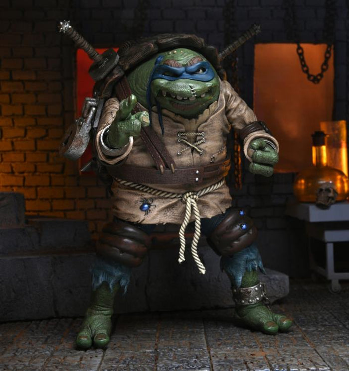 NECA Universal Monsters vs TMNT - Leonardo as Hunchback Ultimate Action Figure (54186)