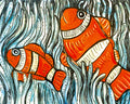'One Fish Two Fish' Paper Print