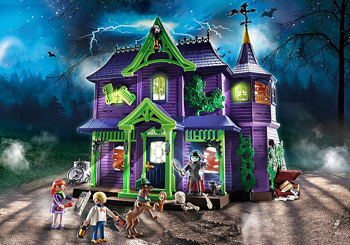 Playmobil - Scooby-Doo! - Adventure in the Mystery Mansion (70361) Playset