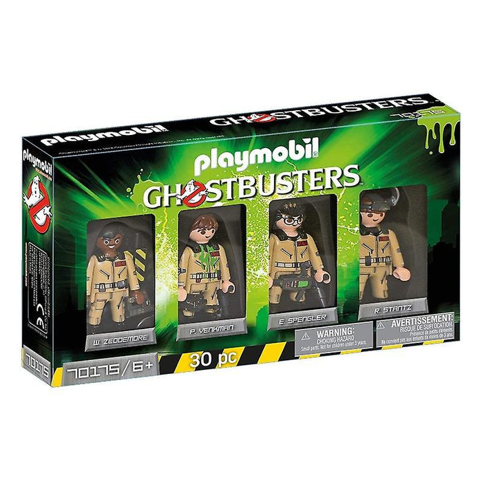 Playmobil Ghostbusters - Zeddemore - Venkman - Spengler - Stantz Figures (70175) LOW STOCK