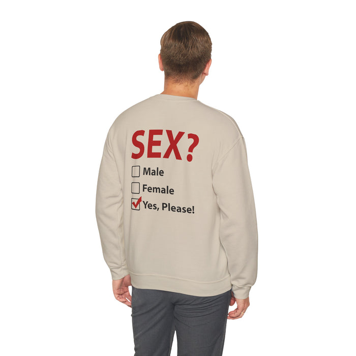 Sex? Yes, Please Crewneck Sweatshirt