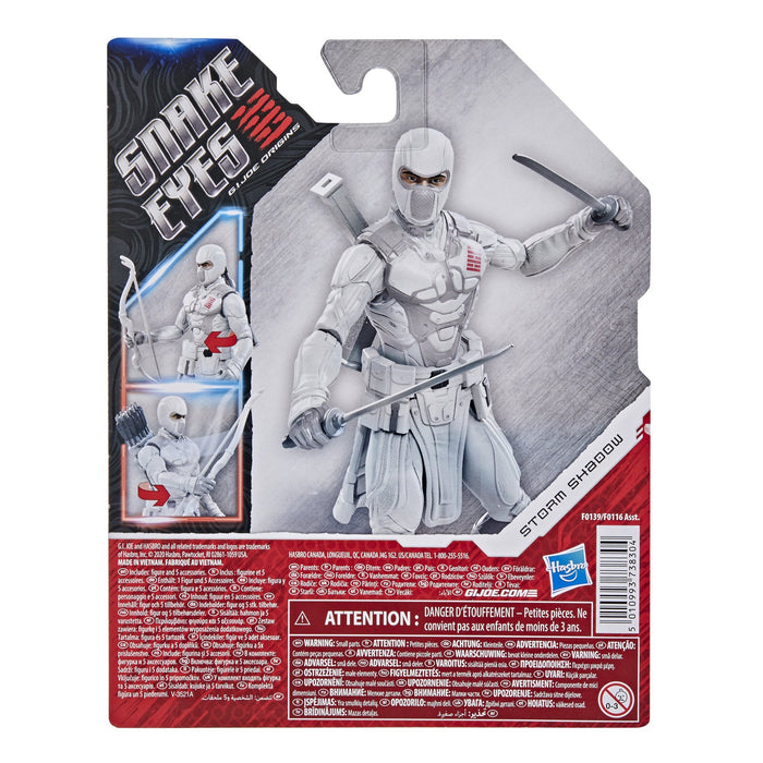 Snake Eyes: G.I. Joe Origins - Storm Shadow Action Figure (F0139) LIMITED QTY IN HAND