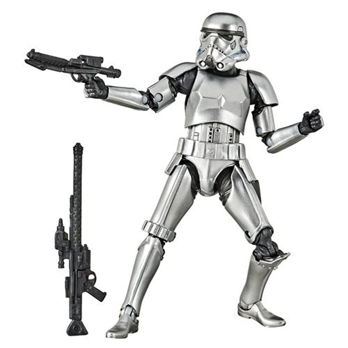 Star Wars - Black Series - Empire Strikes Back 40th - Carbonized Stormtrooper Action Figure (E9923) LOW STOCK