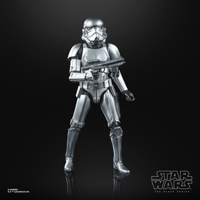 Star Wars - Black Series - Empire Strikes Back 40th - Carbonized Stormtrooper Action Figure (E9923) LOW STOCK