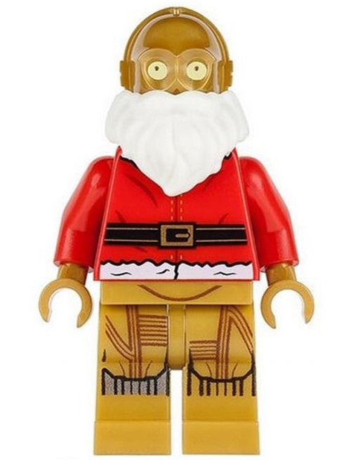 Star Wars - C3PO (Santa Suit) Custom Minifigure LAST ONE!
