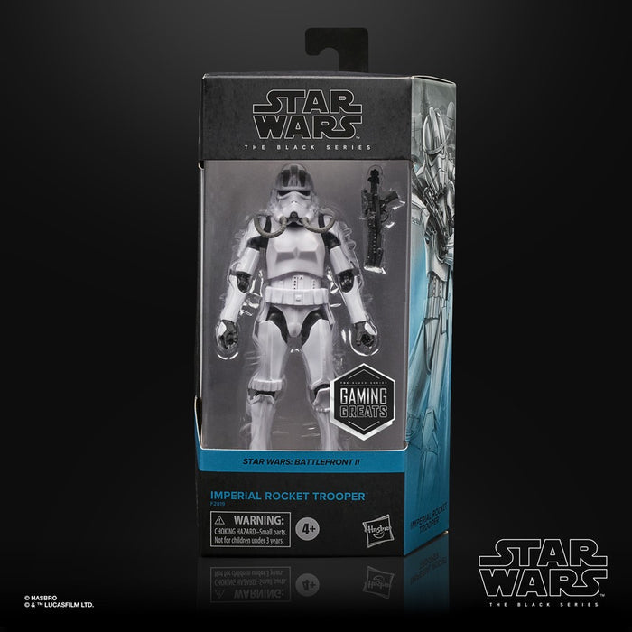 Star Wars - The Black Series - Gaming Greats #01 - Imperial Rocket Trooper Action Figure (F2819) LOW STOCK