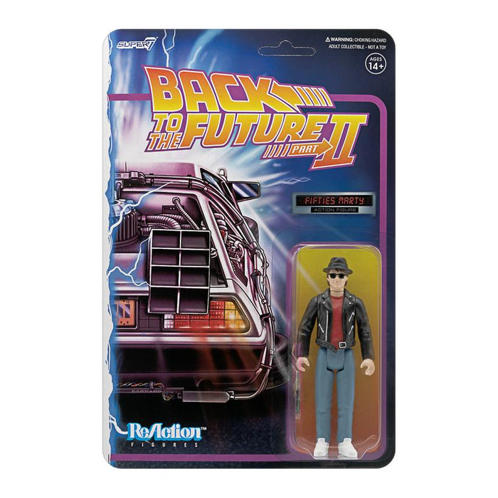 Super 7 ReAction Figures - Back to the Future II - Fifties Marty Action Figure (80797) LAST ONE!