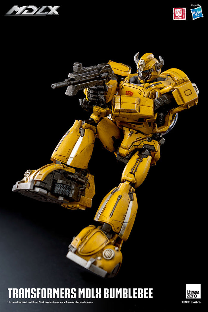 threezero: MDLX (Mini Deluxe) - Transformers - Bumblebee Articulated Action Figure (3Z02840W0/20569)