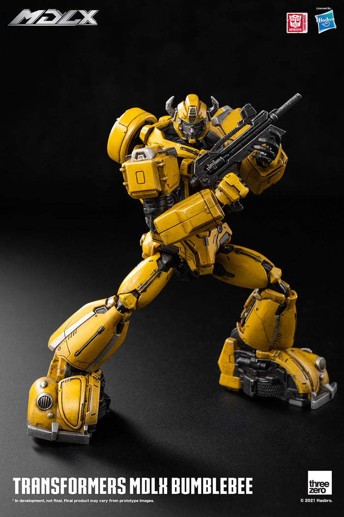 threezero: MDLX (Mini Deluxe) - Transformers - Bumblebee Articulated Action Figure (3Z02840W0/20569)