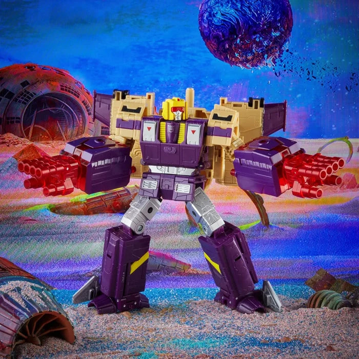 Transformers - Legacy - Leader Class - Blitzwing Action Figure (F3062) LOW STOCK