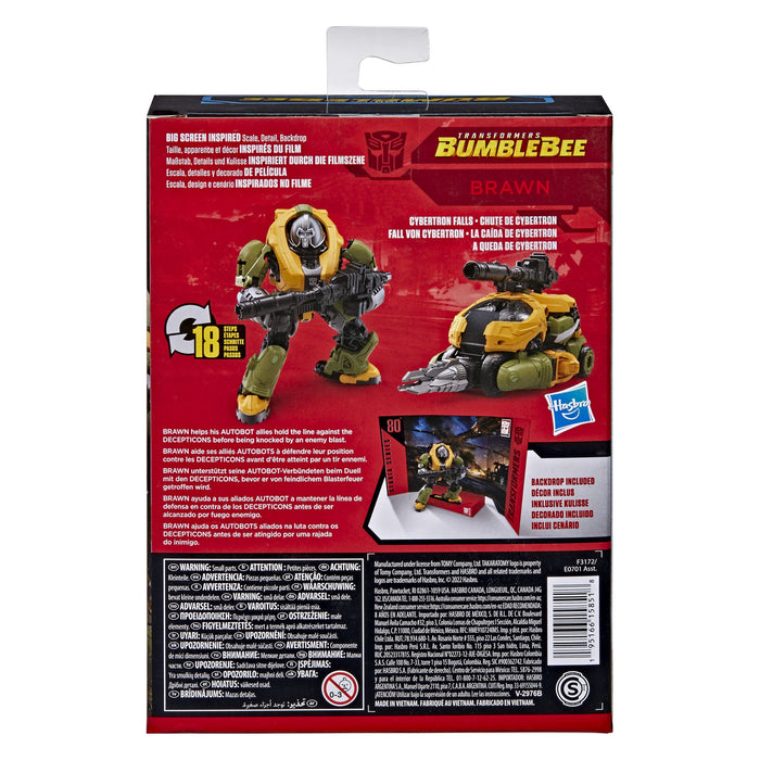Transformers - Studio Series #80 - Bumblebee Movie 2018 - Deluxe Class - Brawn Action Figure (F3172) LAST ONE!