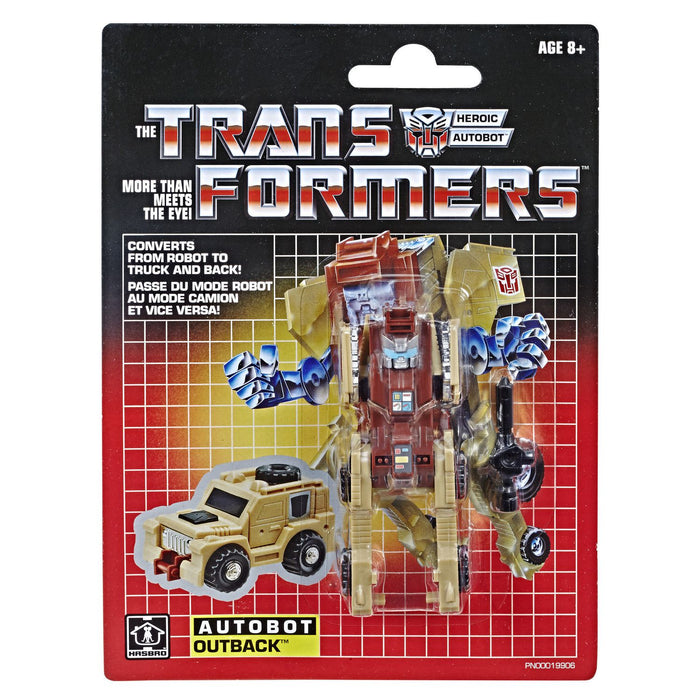 Transformers - Vintage G1 Reissue - Legion Class - Autobot Outback Exclusive Action Figure (E2797) LOW STOCK
