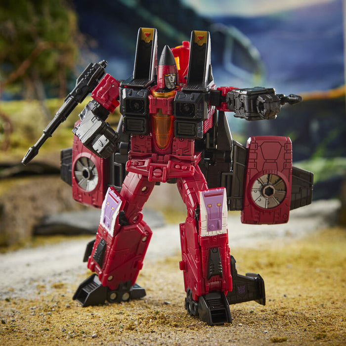 Transformers - War for Cybertron: Earthrise - E26 - Voyager Class - Thrust Action Figure (E7844)