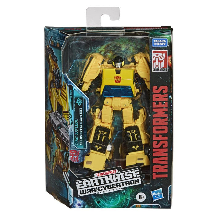 Transformers - War for Cybertron: Earthrise - E36 - Deluxe Class - Sunstreaker Action Figure (E8208)