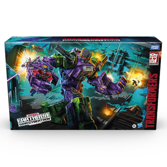 Transformers - War for Cybertron: Earthrise (WFC-E25) Titan Scorponok Action Figure (E7672) LOW STOCK