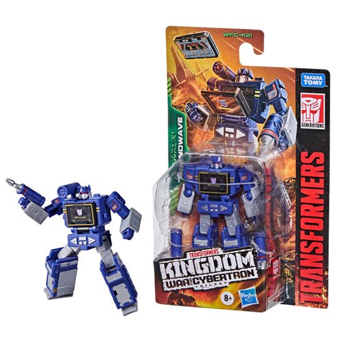 Transformers - War for Cybertron: Kingdom - WFC-K21 - Core Class - Soundwave Action Figure (F0667)