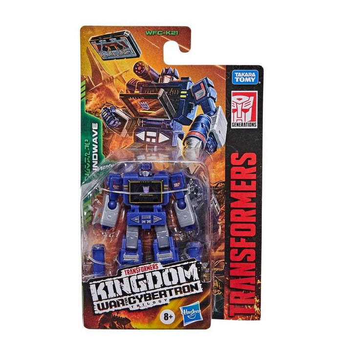 Transformers - War for Cybertron: Kingdom - WFC-K21 - Core Class - Soundwave Action Figure (F0667)