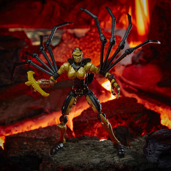 Transformers - War for Cybertron: Kingdom WFC-K5 Blackarachnia Deluxe (F0670) Action Figure LOW STOCK