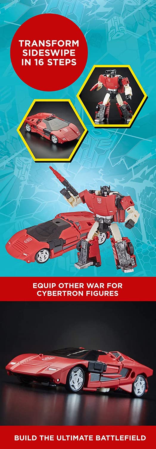 Transformers - War for Cybertron: SIEGE - Sideswipe Action Figure (WFC-S7)