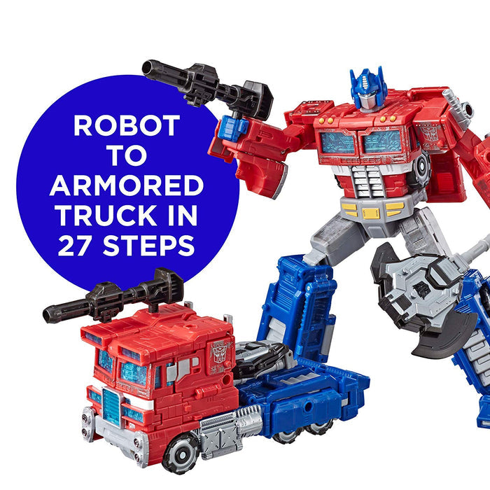 Transformers - War for Cybertron: SIEGE - Voyager Class Optimus Prime WFC-S11 Action Figure (E3541) LOW STOCK