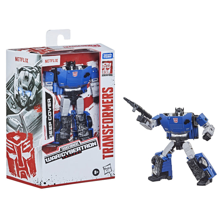 Transformers - War for Cybertron Trilogy (Netflix Series) - Deluxe Class - Deep Cover Figure (F0985) LOW STOCK