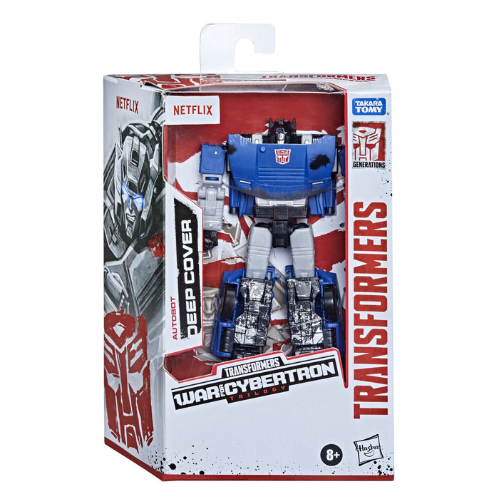 Transformers - War for Cybertron Trilogy (Netflix Series) - Deluxe Class - Deep Cover Figure (F0985) LOW STOCK
