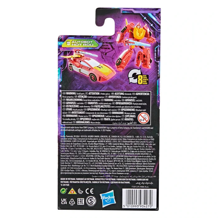 Transformers Generations Legacy - Core Class Hot Rod Action Figure (F3012)