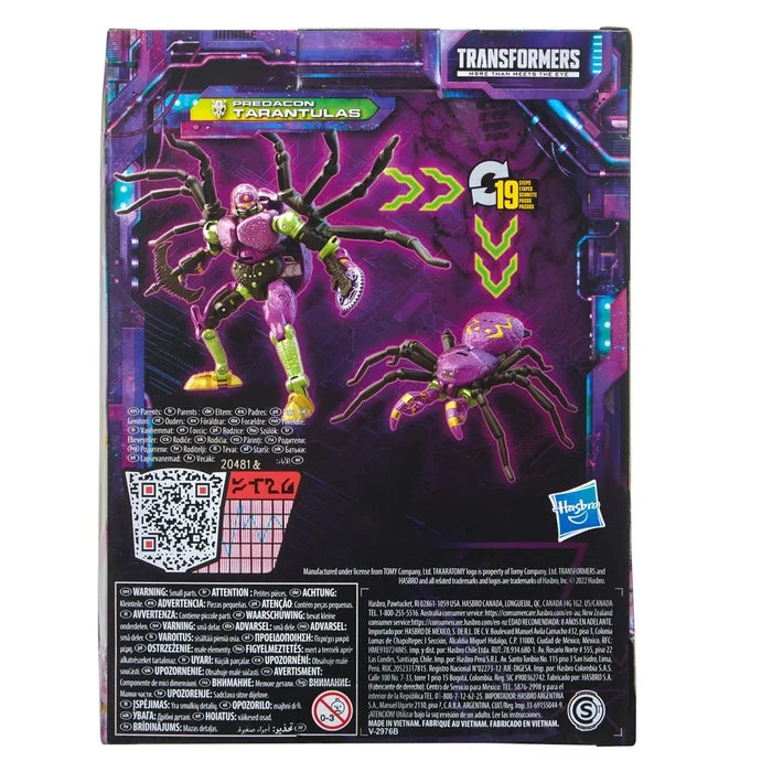 Transformers Generations Legacy - Deluxe Class - Tarantulas Action Figure (F3032)
