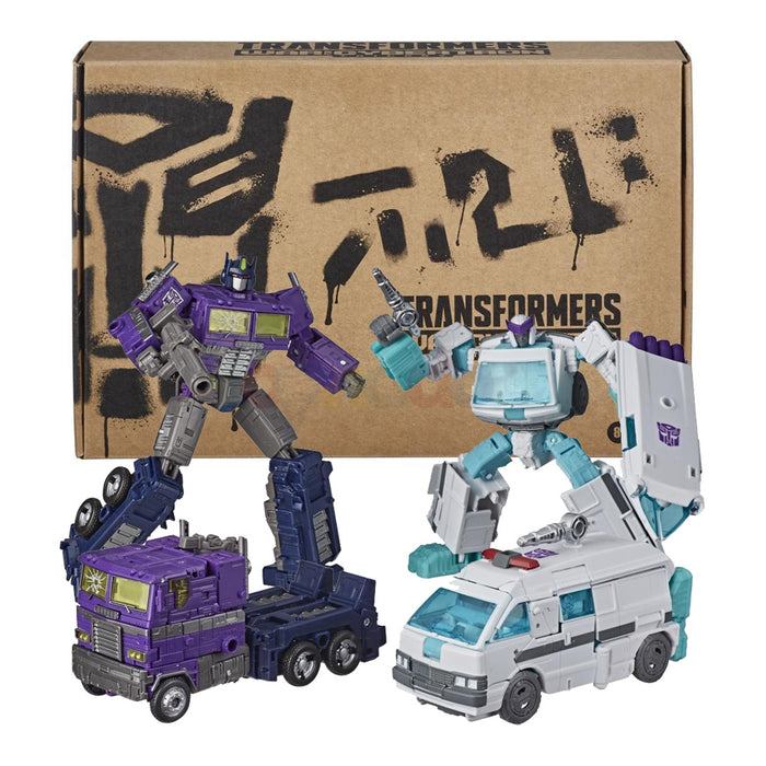 Transformers: Generations Selects (WFC-GS17) Shattered Glass Optimus Prime & Ratchet 2-Pack (F0859) LOW STOCK