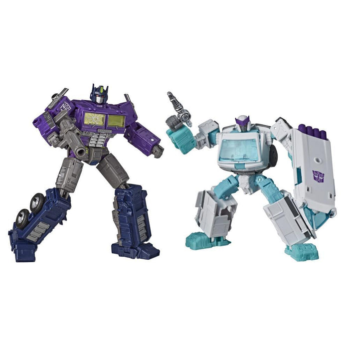 Transformers: Generations Selects (WFC-GS17) Shattered Glass Optimus Prime & Ratchet 2-Pack (F0859) LOW STOCK