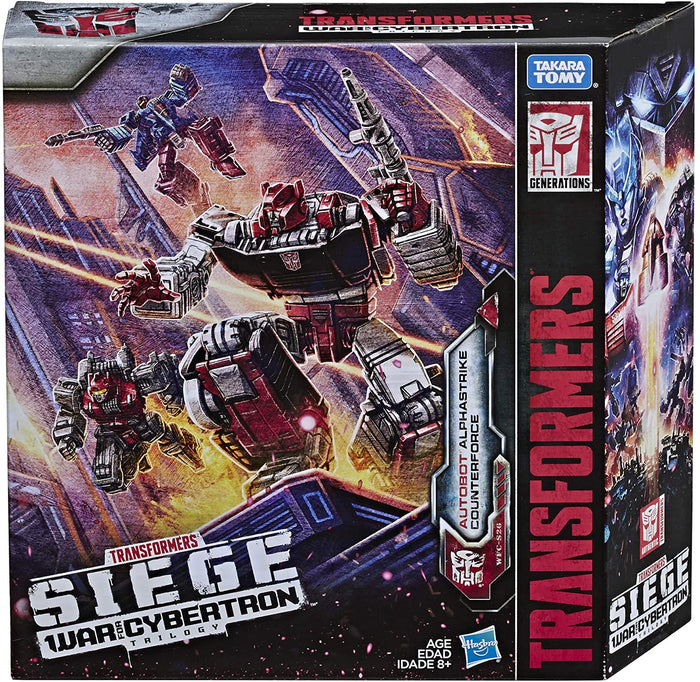 Transformers Siege WFC-S26 Autobot Alphastrike Counterforce: Slamdance, Clone Sideswipe, Trenchfoot E5563 LAST ONE!