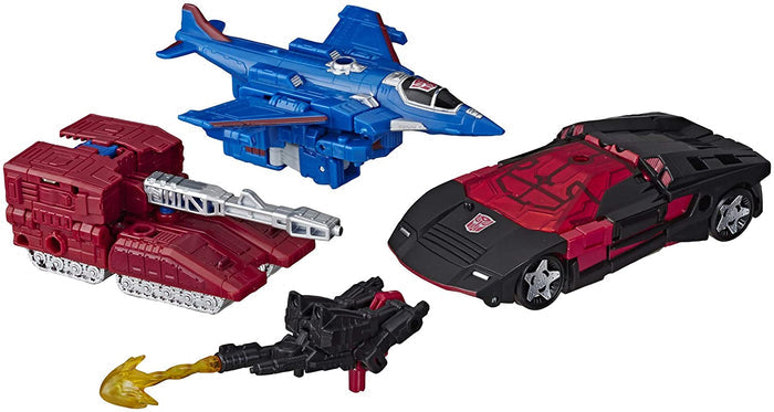 Transformers Siege WFC-S26 Autobot Alphastrike Counterforce: Slamdance, Clone Sideswipe, Trenchfoot E5563 LAST ONE!