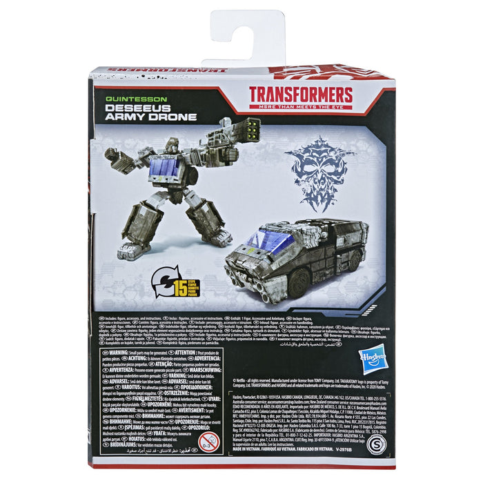 Transformers War for Cybertron Trilogy Netflix Series: Quintesson Deseeus Army Drone Figure (F0988)